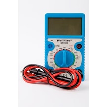 Wellhise DT-700D Geniş Ekran Ölçü Aleti Avometre Multimetre