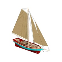 1/50 Boğaziçi Kotrası Ahşap Maketi
