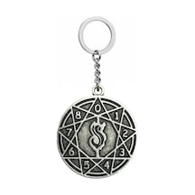 Slipknot Metal Logo Anahtarlık Dayanıklı Alaşımlı Rock Aksesuar