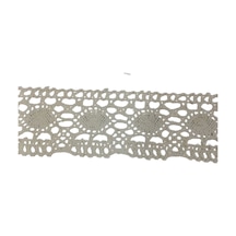 Kopanaki Dantel En 5 Cm Badem Model Krem 5 Metre