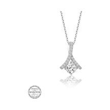 Swarovski Taşlı Gümüş Tektaş Kadın Kolye (521431684)