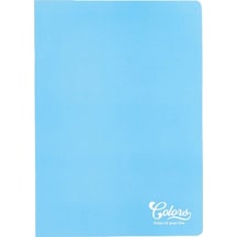 Colors A5 60 Yaprak Çizgili Karton Kapak Mavi Renksiz