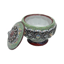 Cloisonne Mineli Dekoratif Şekerlik 16cm