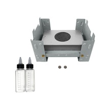 Vkemall Alkol Sobası Adası Alkol Sobası Paketi Ff05 Gümüş