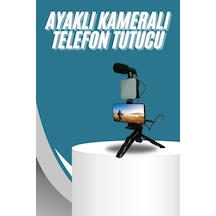 Video Making Kit Telefon Tutucu Vlog Video Mini Led Işıklı Diğer