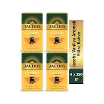 Jacobs Flavours Vanilya Aromalı Filtre Kahve 4 x 250 G