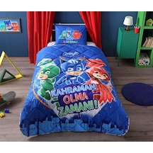 Taç Yorgan Seti Pj Masks Tek Kişilik Yastık