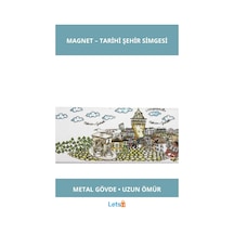 İstanbul Temalı Modern Metal Buzdolabı Magneti 1 Adet