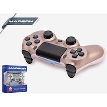 Kol PS4 Uyumlu Analog Titreşimli Bluetooth Hadron Hd323 Rosegold