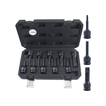 Lokma Set Havalı Uzun Torx 1/2 - 10 Parça T20-t80