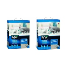 Reflex Hassas Kediler İçin Topaklaşan Parfümsüz Bentonit Kedi Kumu 2 x 10 L