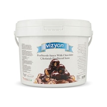 Vizyon Çikolatalı Profiterol Sosu 7 Kg