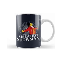The Greatest Showman Ringmaster Silhouette Kupa Bardak Porselen Karışık