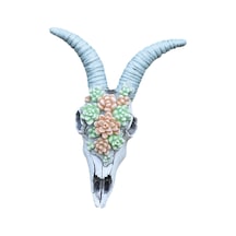 Homyl Duvara Monte Hayvan Kafası, Heykeli, Heykel, Ev Dekor