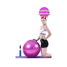 Multiflexpro 65 Cm Pilates Topu Yoga Egzersiz Topu Pembe