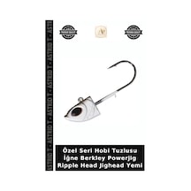 Özel Seri Hobi Tuzlusu İğne Berkley Powerjig Ripple Head Jighead Yemi 5gr - 4lu
