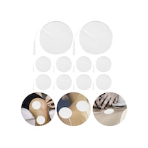 TıpTeknikMarket 10 Paket Yuvarlak 3.2 Cm Tens Elektrod Pedi