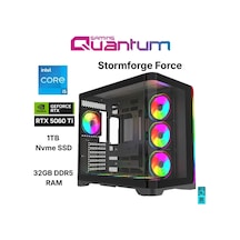 Quantum Gaming Stormforge Force i5-14400F 32 GB 1 TB RTX5060Tİ Masaüstü Oyun Bilgisayarı