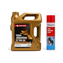 Petrol Ofisi Maxima XT 5W-30 4 L + Würth Balata Spreyi 500 ML
