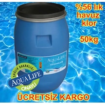 Aqualife Toz Havuz Klor %56 Lık 50Kg