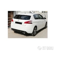 Peugeot 308 2013+ Race Piano Black Difüzör Plastik Boyalı