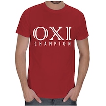 Oxichampion Kırmızı T-Shirt Erkek Tişört
