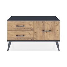 Arges Şifonyer 3 Raflı 88x30x48 Çam-antrasit/çam Antrasit/çam