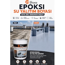 Su Yalıtım Boyası 20 Kg Çift Komponentli İzolasyon Boyası Beton ve Zemin Kaplama