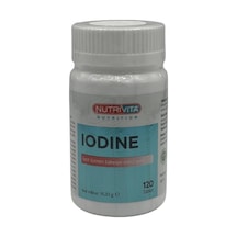 Nutrivita Nutrition Iodine 150 Μg İyot 120 Tablet