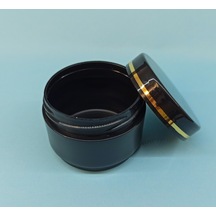 250 25 Ml Lüx Şeritli Mini Boş Pomat-Krem-Kozmetik Kutusu