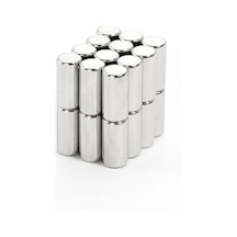 10 Adet Çap 5mm X Kalınlık 10mm Silindir Güçlü Neodyum Mıknatıs
