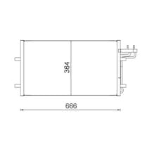 Ford C-max Klima Radyatoru 1.6 Tdci 2004-2011 Mahle Ac374000s