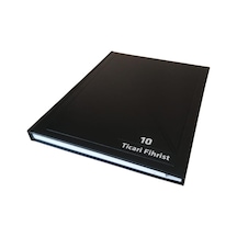 Fihrist Ticari 10'lu 20x28 Siyah Cilt Bezli 1 Adet Artlantis Tica
