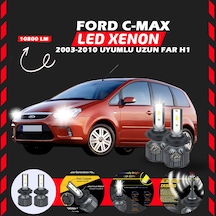 Ford C-max 2003-2010 Uzun Far Uyumlu Şimşek Etkili Led Xenon Premium Series H1