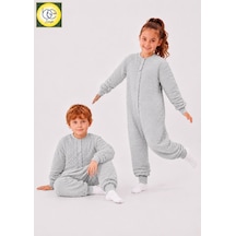 Babyhola Begı Kapitone 1.5 Tog Unisex Bebek Uyku Tulumu 2704 Gri