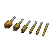 HAVŞA MATKABI EKO 6 PARÇA HSS METAL HAVŞA AÇICI SET HAVA ÇELİĞİ H
