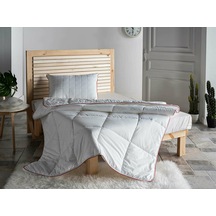Doqu Home Naturel Çift Kişilik Yorgan Beyaz