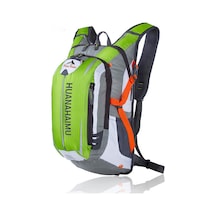 Mufunye Dışarıda Spor İçin Su Torbaslı Çift Omuzlu Sırt Çantası - Su Geçirmez Nylon Malzeme, Yeşil Renk Çok Renkli