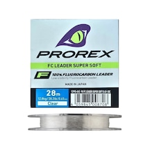 Daiwa Prorex 0.45mm 28m Fc Leader Soft %100 Fluorocarbon Misina
