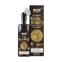 Wow Skin Retinol Yüz Temizleme Köpüğü Ve Dahili Fırça-ince Çizgiler, Lekeler Bakım Yüzde Doksan Sekiz, Bir Doğal İçerik Vegan 150ml