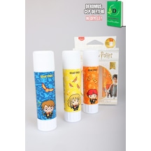 X Dekomus "wizard Icons Collection" Harry Potter Lisanslı 3'lü Stick Yapıştırıcı Altın