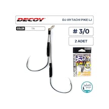 Decoy Dj-89 Tachi Pike Lj Çiftli Jig Asist İğnesi 3/0 2 Adet