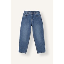 Defacto Balloon Fit Ekstra Rahat Balon Kesim Jean Pantolon Erkek Çocuk I4742a826wnnm28 Mavi-nm28