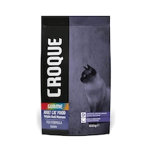 3 Adet Croque Yetişkin Kedi Gurme Kuru Mama Balıklı
