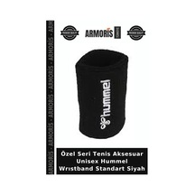 Özel Seri Tenis Aksesuar Unisex Hummel Wrıstband Standart Siyah