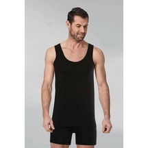 Alissa 195 Erkek Modal Atlet Boxer Takım-siyah Siyah