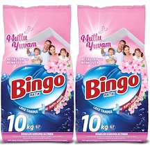 Bingo Matik Toz Çamaşır Deterjanı 20KG Beyazlar ve Renkliler (2PK