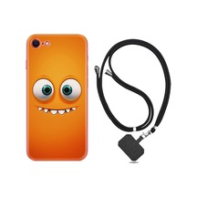 Apple Uyumlu iPhone 7 8 Kılıf Boyun Askılı Dişlek 1615