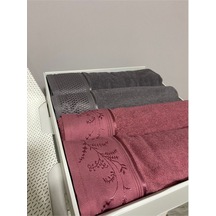 Dıtsy Best Set Hamam Takımı Mürdüm - Antrasit. Mürdüm - Antrasit