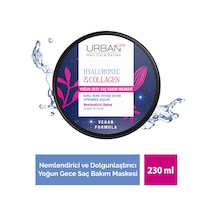 Hyaluronik Asit & Kolajen Kuru Ve Cansız Saçlara Özel Yoğun Gece Saç Bakım Maskesi 230 Ml-vegan